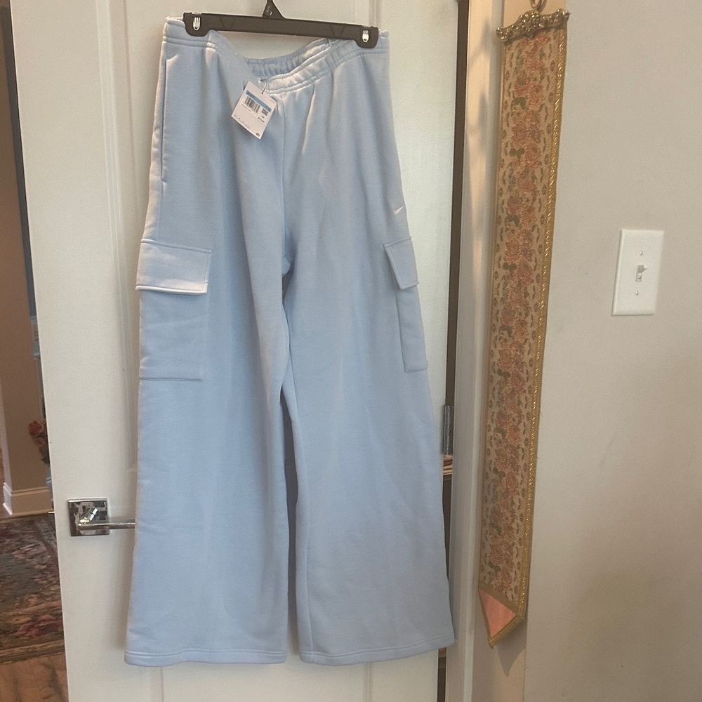 Nike Sky Blue Casual Pants